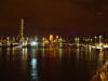 London at night.